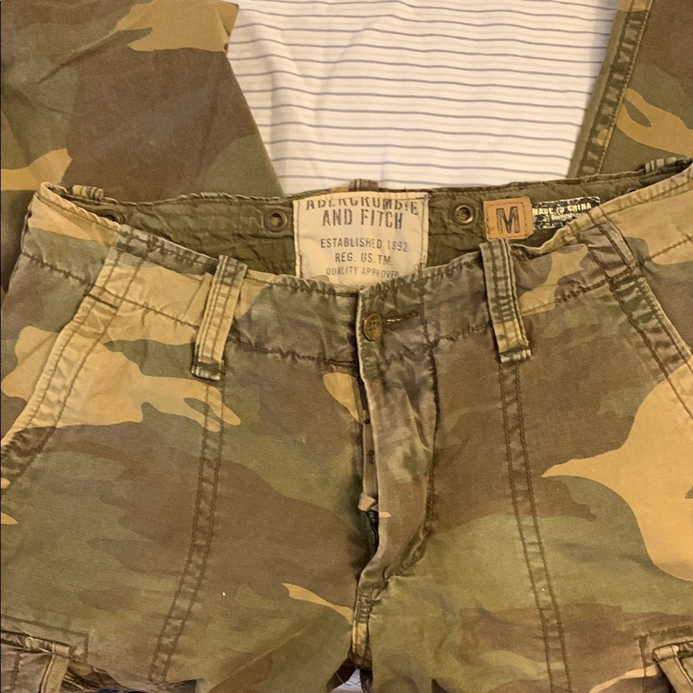 Golden Era Abercrombie & Fitch Camouflage Cargo Pants